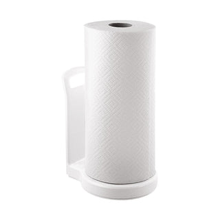 iDesign Paper Towel Holder Stand in White - iDesign-Paper Towel Holder