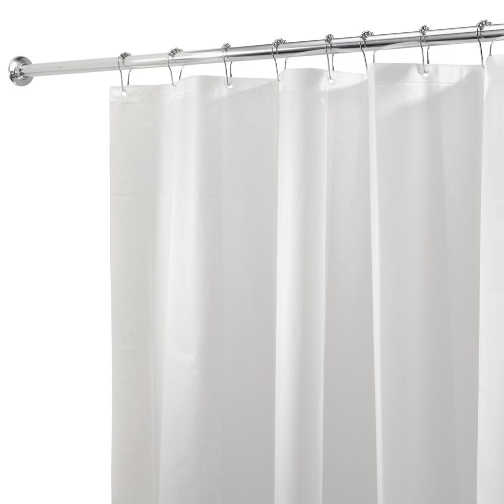 iDesign PEVA 3 Liner in White - iDesign-Shower Liner