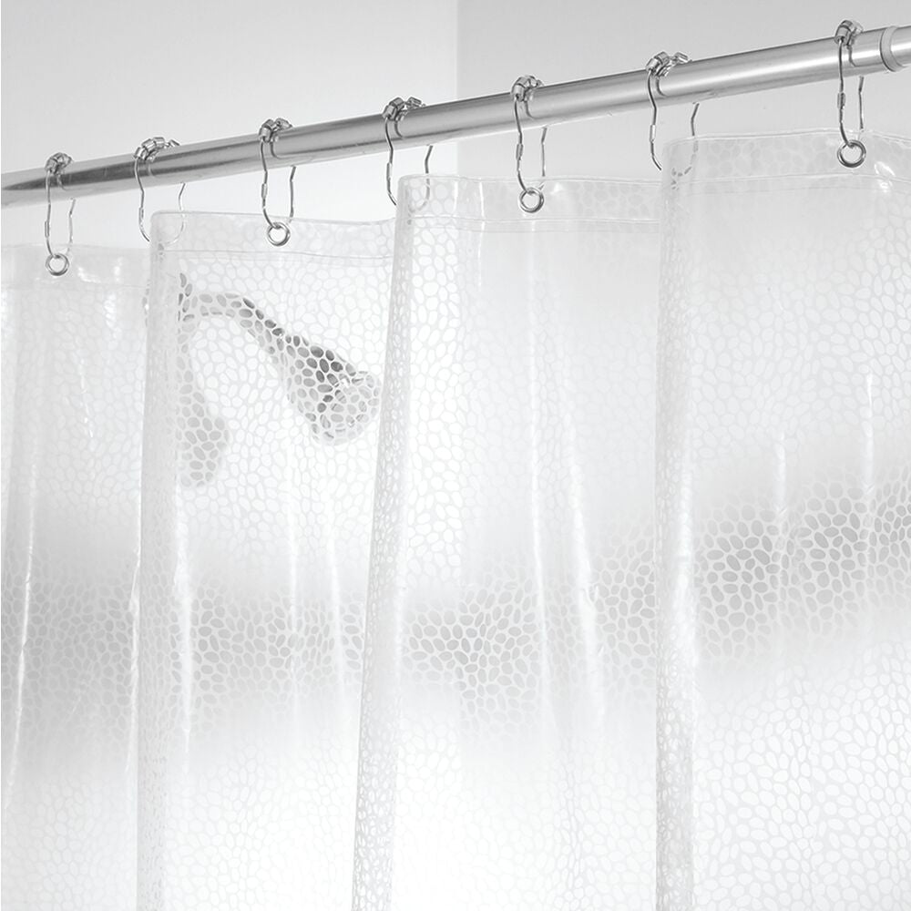 iDesign Rain EVA Shower Curtain 72