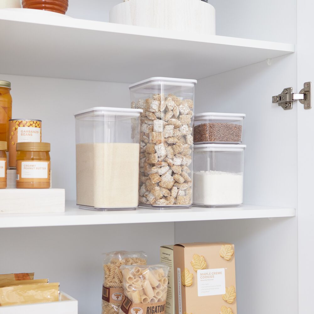 Clear Airtight Food Storage Container Clear Kitchen Pantry Storage