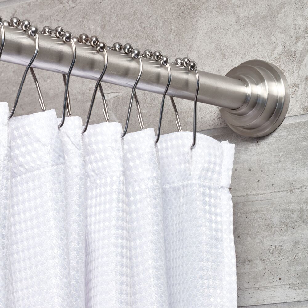 Linen Shower Curtain– Simple Linen Bathroom Panel – Gray, White, Black –  3HLinen Australia