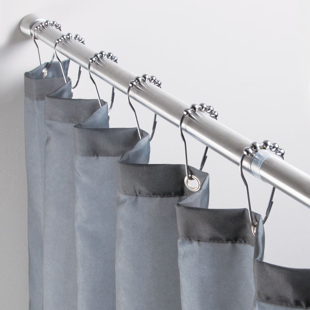 Shower Curtain Hooks in Chrome | Parachute