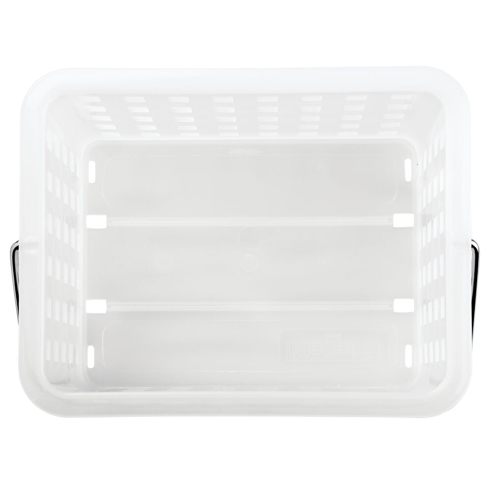 EasyStore™ Slimline Ecru Bathroom Storage Basket