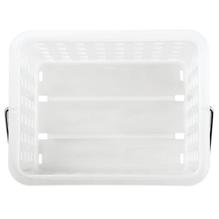 iDesign Spa Small Basket in Clear Frost - iDesign-Baskets