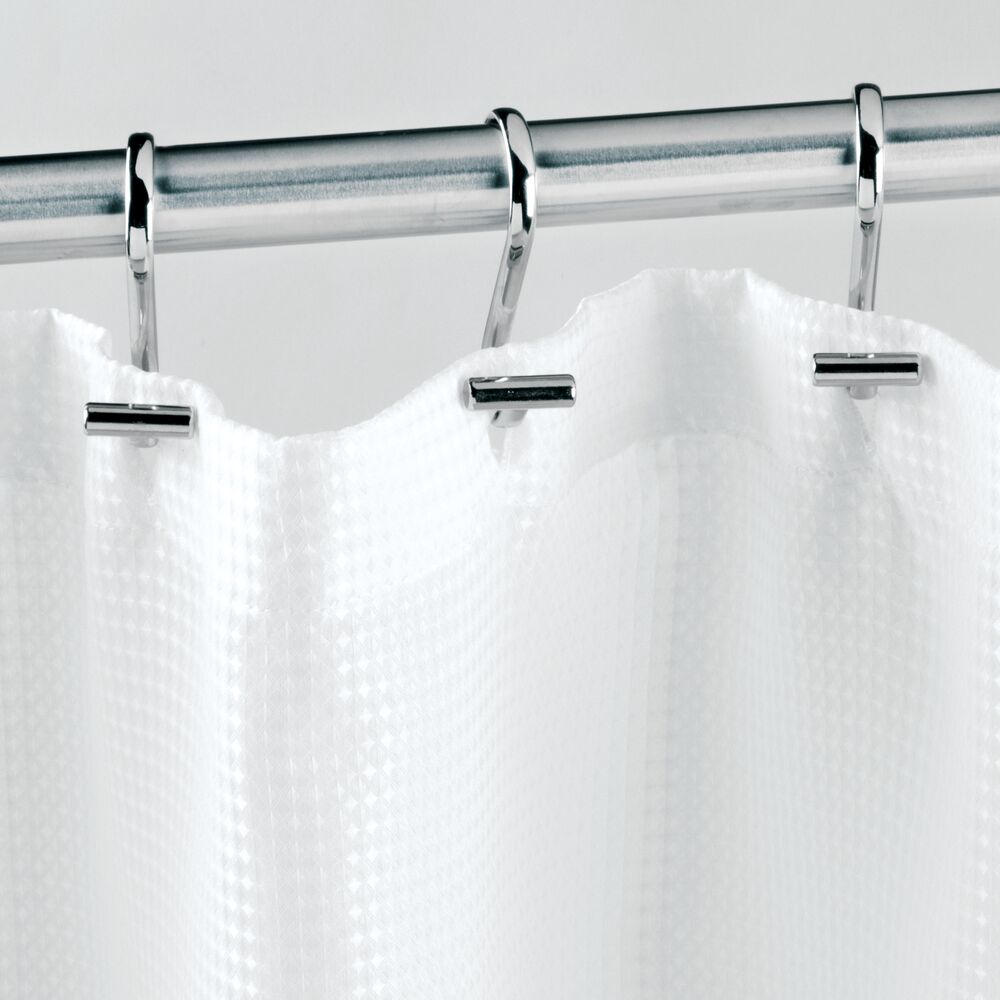 Distressed Tile Shower Curtain Hook Set of 12